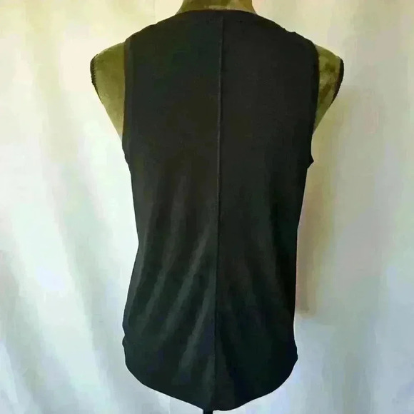 ✨Like New✨ Express Relaxed V-Neck London Tank, Black, Size XS - Picture 7 of 10
